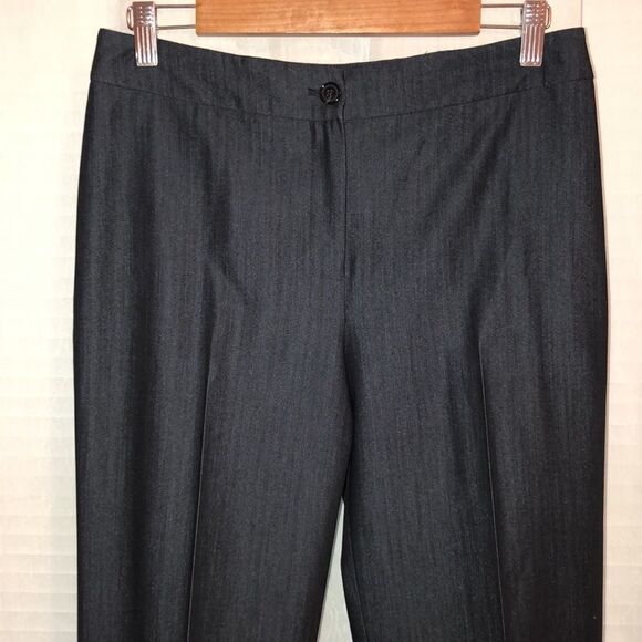 Jones NY 8P Stretch Dress Pants Trousers in Denim Like Color - Picture 3 of 14